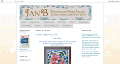 Desktop Screenshot of janbcards.com